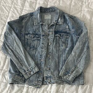Old Navy Distressed Denim Jacket